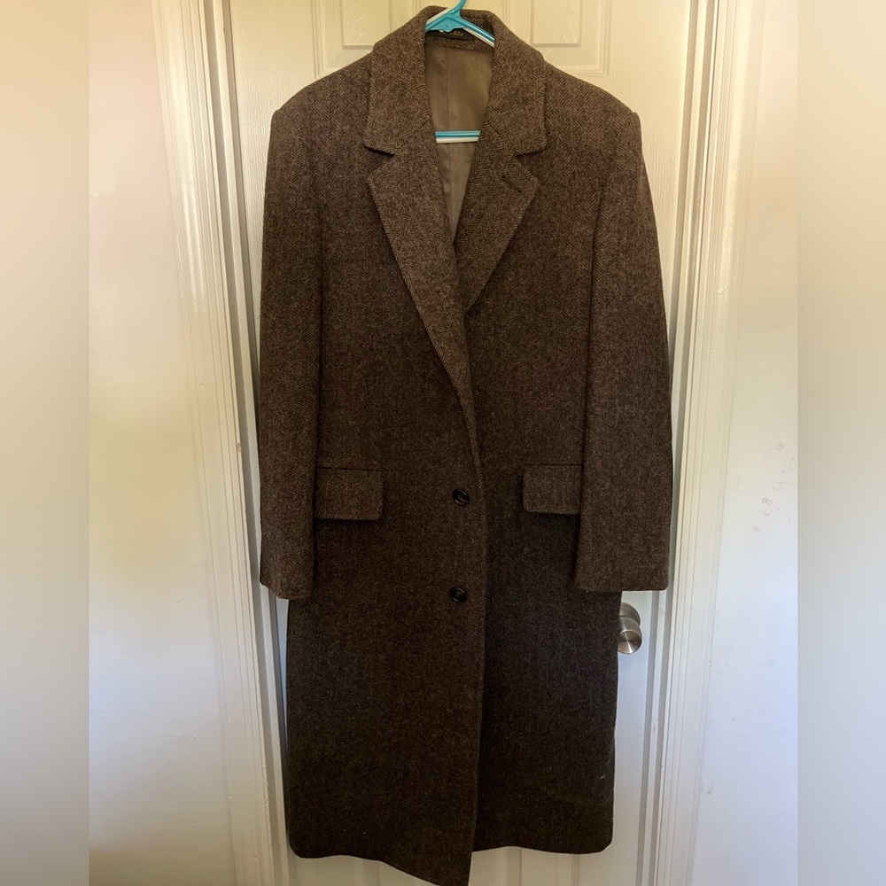 Brown Weed London Fog coat 40 Regular